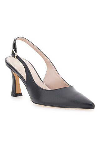 Črni čevlji s peto Pittarello Glam 3359