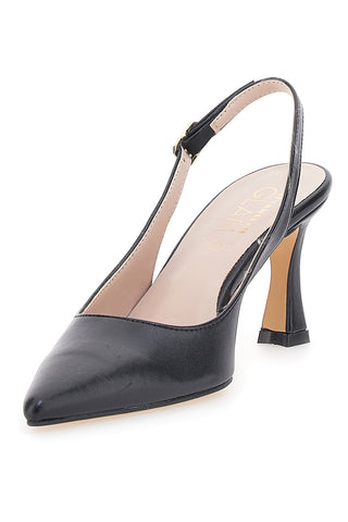 Črni čevlji s peto Pittarello Glam 3359