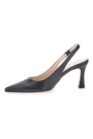 Črni čevlji s peto Pittarello Glam 3359