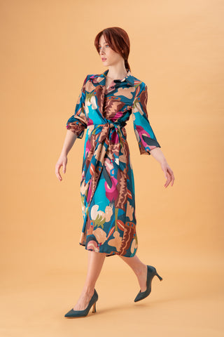 Ženski čevlji z odprtim prstom Navy Pittarello Glam 3363