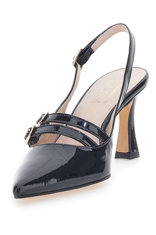 Črni lakasti čevlji Mary Jane Pittarello Glam 3591