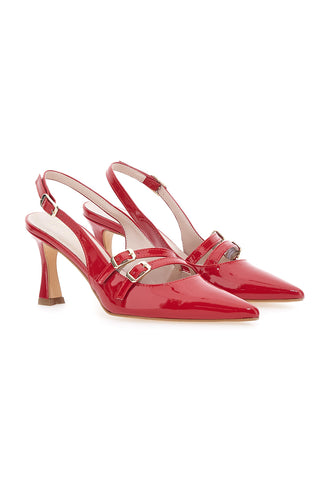 Čevlji Mary Jane Rosso Fuoco Pittarello Glam 3591