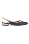Črne balerine Sling-Back Pittarello Couture 6011