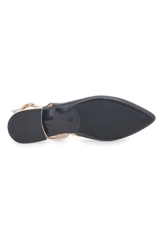 Črne balerine Sling-Back Pittarello Couture 6011