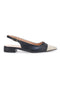 Črne balerinke Slingback Pittarello Must Have 233412