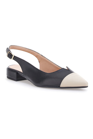 Črne balerinke Slingback Pittarello Must Have 233412