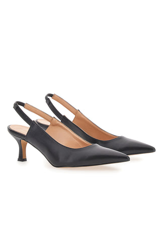 Črni čevlji s peto Pittarello Must Have 383801