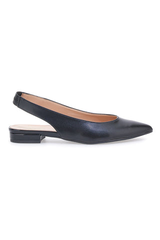 Črne balerinke Slingback Pittarello Must Have 345404