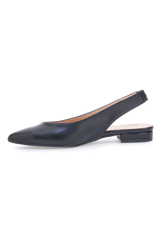 Črne balerinke Slingback Pittarello Must Have 345404