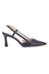 Črne čevlje Slingback Pittarello Glam 372