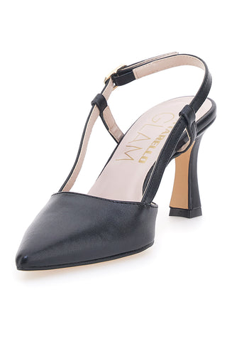 Črne čevlje Slingback Pittarello Glam 372