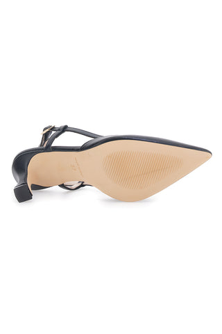 Črne čevlje Slingback Pittarello Glam 372