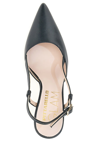 Črne čevlje Slingback Pittarello Glam 372