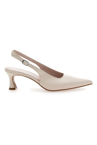 Décolleté Slingbck Panna Pittarello Glam 503