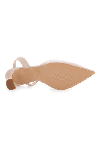 Nude čevlji z ozkim noskom Pittarello Glam 7540