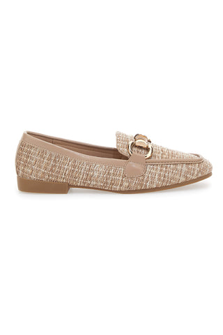 Mokasini Khaki z zlatim zaponko Top First Lady 462