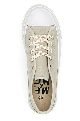 Sneakers Panna iz platna Me & Me 1878