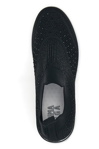 Črni slip-on superge Prima Riga 433