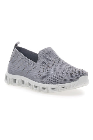Sive superge Slip-On z okraski Prima Riga 471