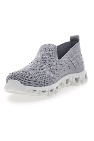 Sive superge Slip-On z okraski Prima Riga 471