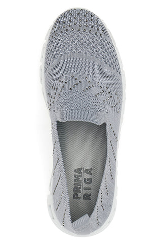 Sive superge Slip-On z okraski Prima Riga 471
