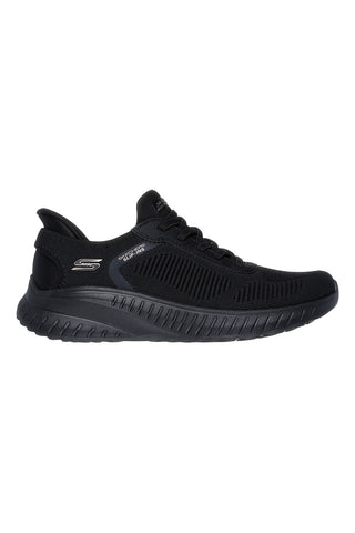 Črni veganski športni copati Skechers Bob Squad Chaos Current Muse