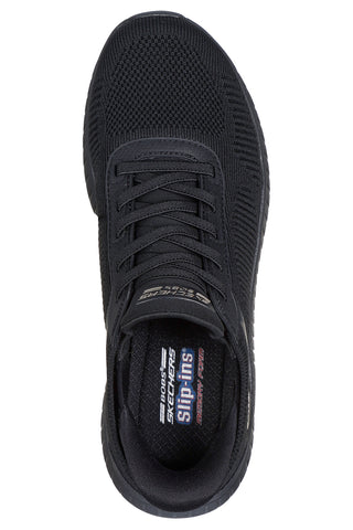 Črni veganski športni copati Skechers Bob Squad Chaos Current Muse
