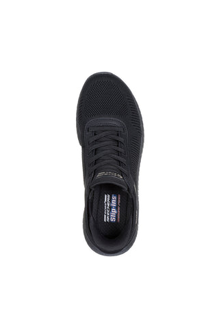 Črni veganski športni copati Skechers Bob Squad Chaos Current Muse