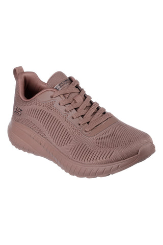 Roza superge z mrežastim zgornjim delom SKECHERS BOBS SQUAD CHAOS FACE OFF