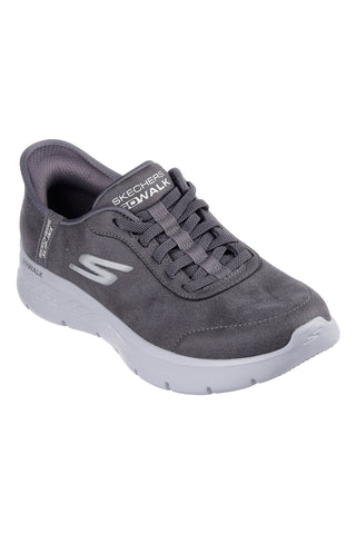 Črni superge Slips Ins SKECHERS GO WALK FLEX MALI