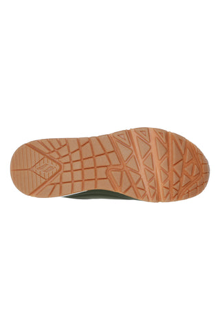 Superge Olive Green Skechers Street Uno - Shimmer Away