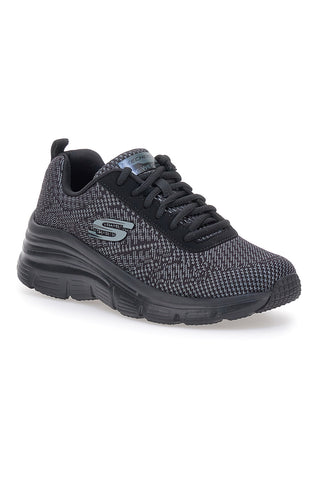 Črni športni copati s spominsko peno SKECHERS FASHION FIT BOLD BOUNDARIES