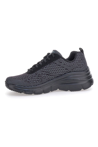 Črni športni copati s spominsko peno SKECHERS FASHION FIT BOLD BOUNDARIES