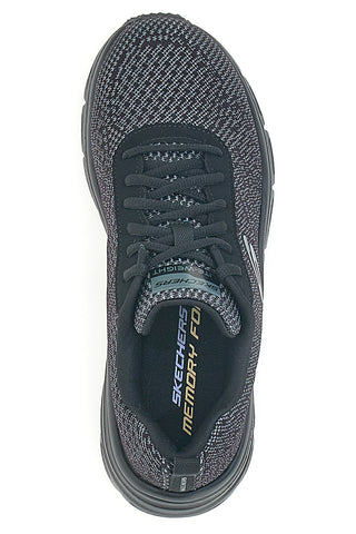 Črni športni copati s spominsko peno SKECHERS FASHION FIT BOLD BOUNDARIES