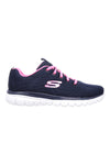 Navy superge z širokim podplatom Skechers Graceful Get Connected