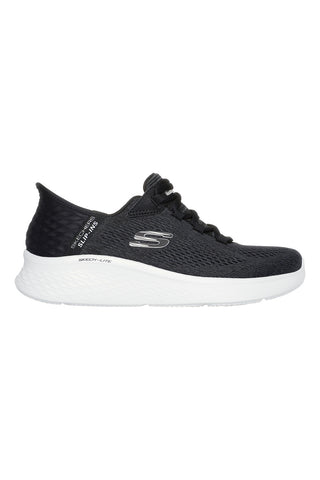 Črni športni copati Hands Free Slip-ins SKECHERS SKECH-LITE PRO NATURAL BEAUTY