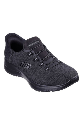 Črni superge Slip-Ins Skechers Summits Dazzling Haze