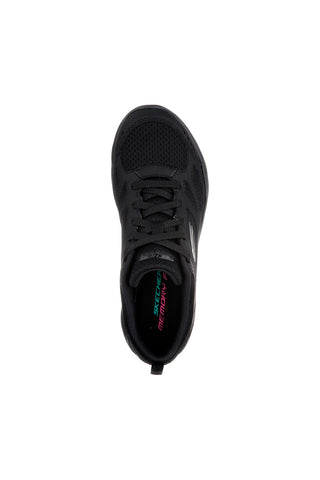 Črni superge z vezalkami SKECHERS SUMMITS SUITED