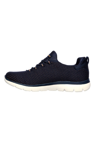 Modri športni copati s podplatom Memory Foam SKECHERS SUMMITS-BRIGHT BEZEL