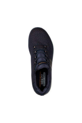 Modri športni copati s podplatom Memory Foam SKECHERS SUMMITS-BRIGHT BEZEL