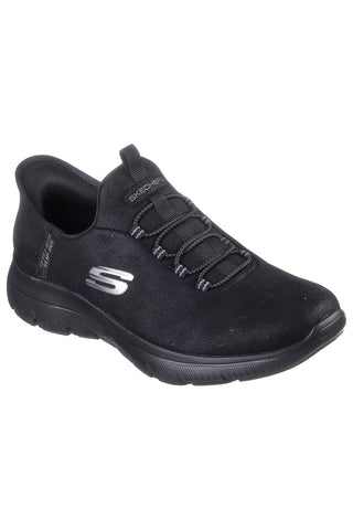 VEGANSKE ČEVLJE TOTAL BLACK SKECHERS SUMMITS UNKNOWN TRAIL