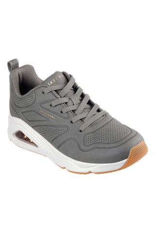 Superge Olive Green Skechers Tres-Air Uno Ah-mazing