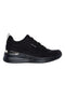 Črni superge s platformo SKECHERS BILLION 2 PRISSY N PLUSH