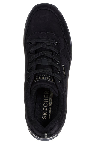 Črni superge s platformo SKECHERS BILLION 2 PRISSY N PLUSH