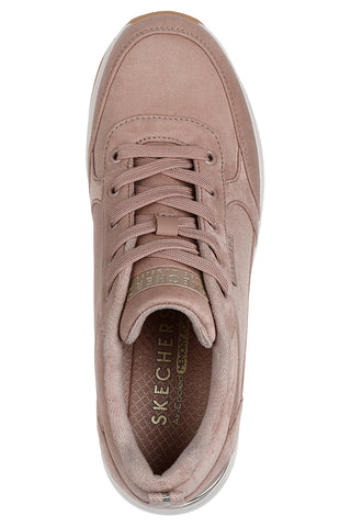 Roza superge z belo platformo SKECHERS BILLION 2 PRISSY N PLUSH