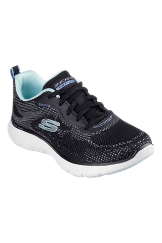 Črni veganski supergi Skechers Flex Appeal 5.0 Cruising thru