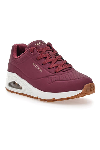 Violetne ženske superge Skechers Uno-Stand on Air z belo podplatom