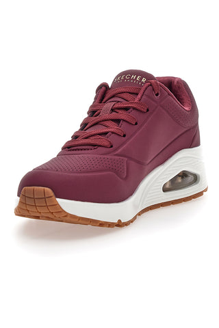 Violetne ženske superge Skechers Uno-Stand on Air z belo podplatom