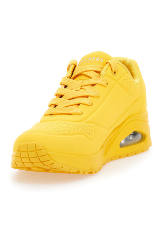Rumene ženske superge Skechers Uno-Stand on Air