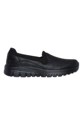 Črni veganski superge Slip On SKECHERS GRACEFUL LEANING IN